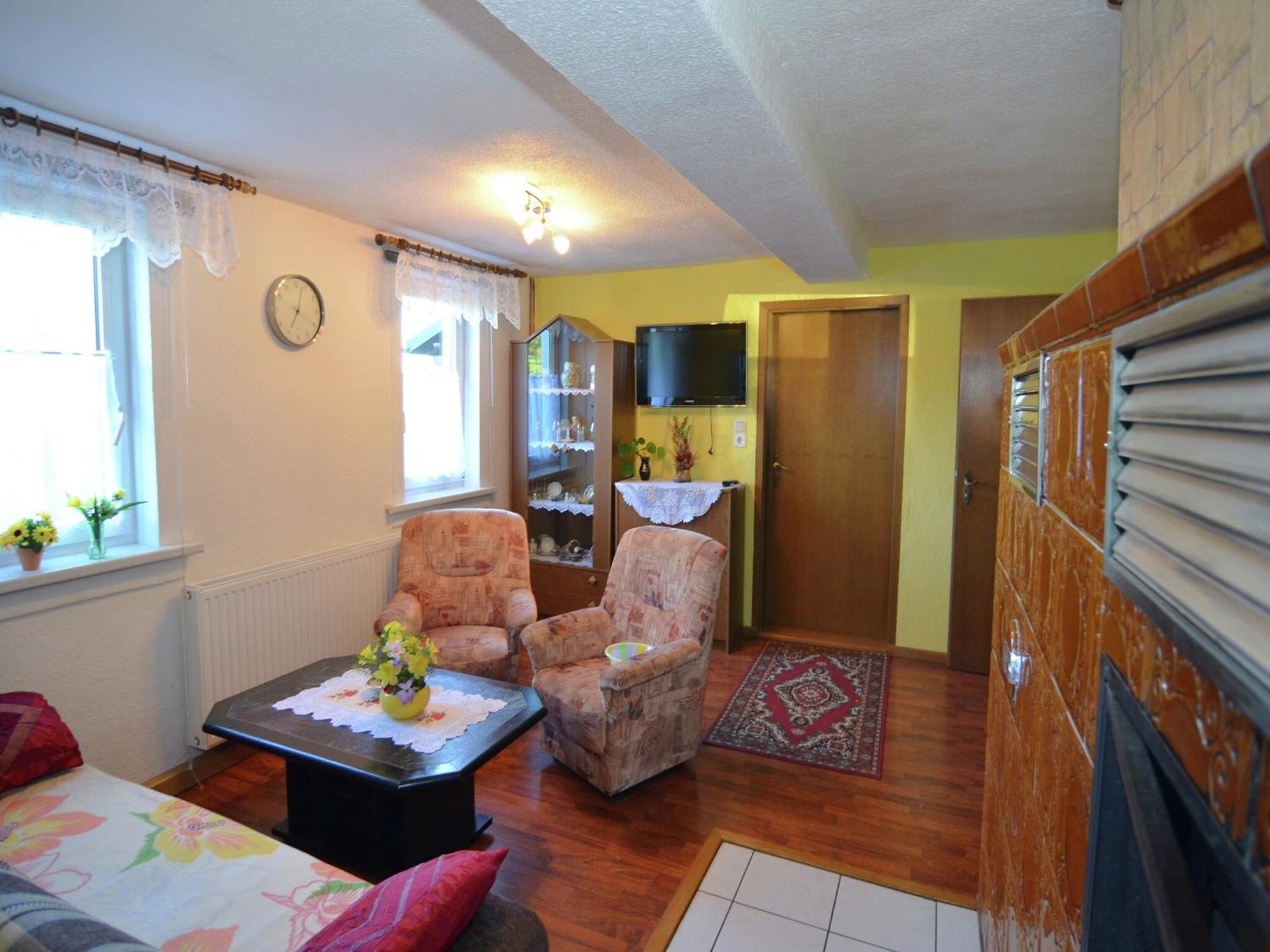 Holiday Home In Neustadt Am Rennsteig With Pond ภายนอก รูปภาพ